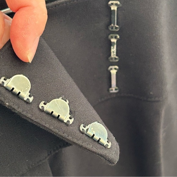 Caslon Women’s Slacks Dress Pants 2P Black Straight Leg Career Wear Office - Picture 9 of 11